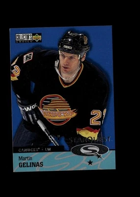 Martin Gelinas 1997-98 Collector's Choice Hockey #SQ8 Vancouver Canucks - Image 1 of 2
