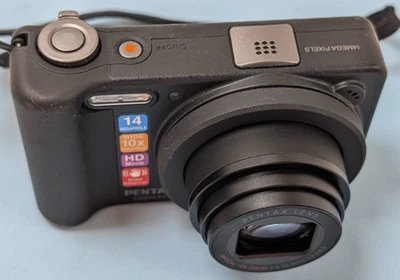 Pentax Optio RZ10 14MP Compact Digital Camera Tested + New Charger, Battery, - Image 1 of 4
