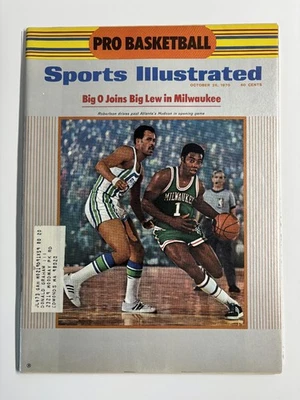 Revista de suscripción Sports Illustrated Oscar Robertson "Big O" 26 de octubre de 1970 NBA Foto 1 de 2