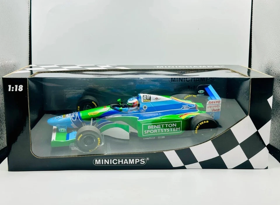 Benetton Ford B194 M. Schumacher Winner Brazilian GP 1994 1/18 Minichamps New - Image 1 of 1