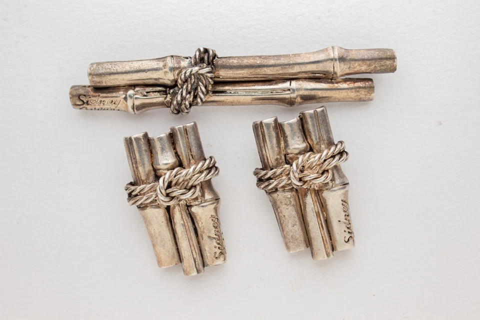 Parure- Sidney Carron - Spilla-Orecchini-  - Immagine 1 di 4