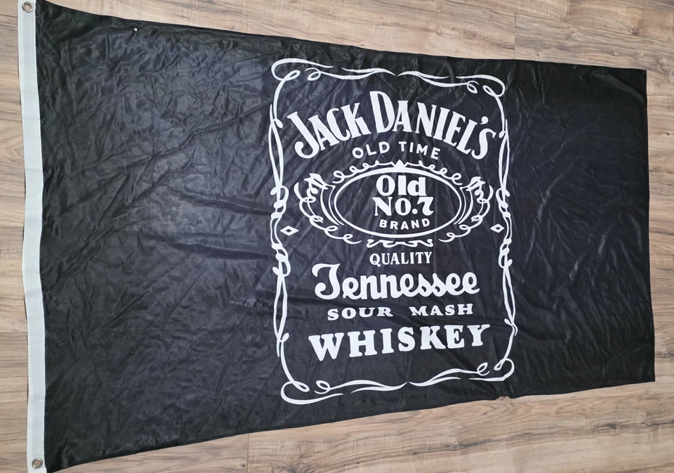 Jack Daniel's Whiskey Vintage Flag - Image 1 of 1