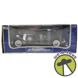 Anson Collection Black 1934 Packard Cabriolet Vehicle 1:18 Scale NEW - Picture 1 of 8
