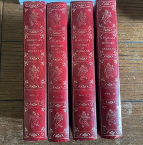 The History of England from the Accession of James the Second - 1967 vols. 1 - 4 - Picture 1 of 2