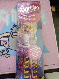 Barbie 1990 The Look Music Cassette New In Box Rare Rincon Recordings 90s - Picture 1 of 2