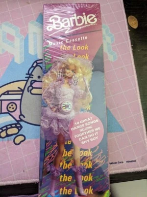 Barbie 1990 The Look Music Cassette New In Box Rare Rincon Recordings 90s - Image 1 of 2
