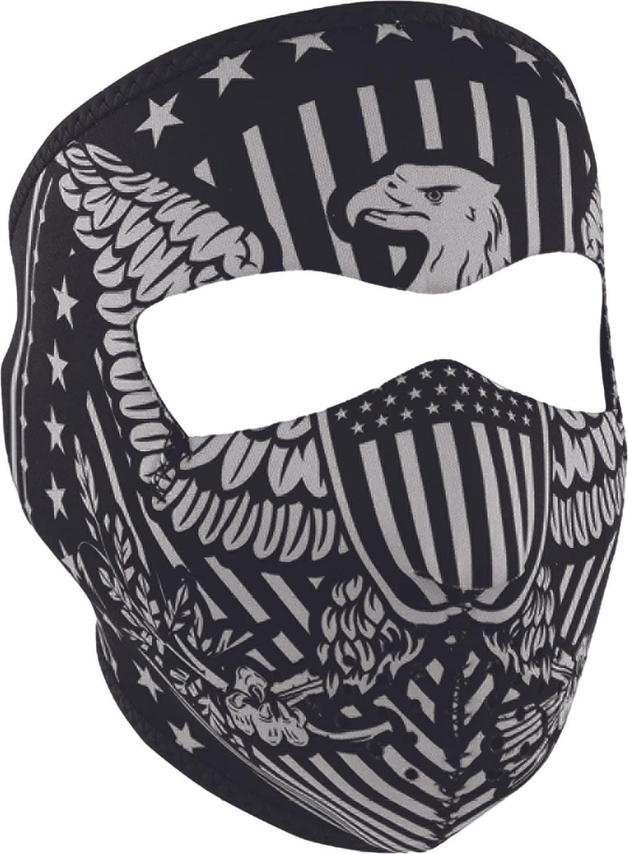 Bobster Motorcycle Riders Neoprene Full Mask Vintage Eagle - Image 1 of 1