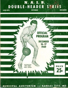 1949 National Association of Intercollegiate Basketball Doubleheader Program - Picture 1 of 5