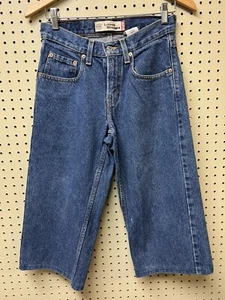 Levis Jeans Boys 8 Husky 28x20 569 Loose Straight Baggy Skater Pants Vintage 90s - Picture 1 of 10