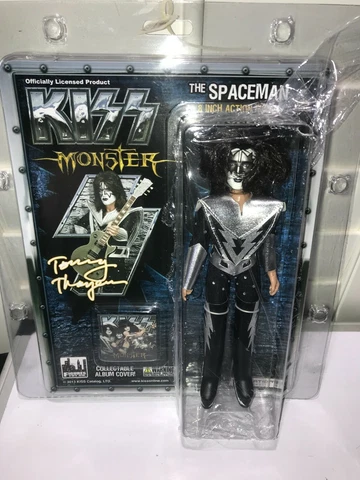 KISS 8 Inch Retro Style Action Figures Series Four Monster: The Spaceman Cover