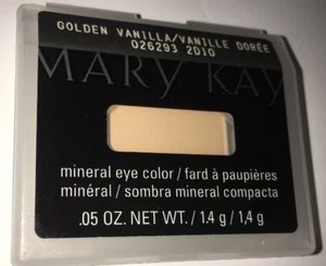 Mary Kay Mineral Eye Color Shadow, GOLDEN VANILLA 026293, .05 oz. - Picture 1 of 2
