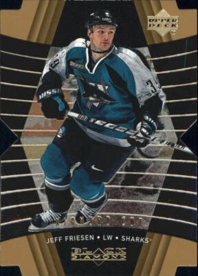 1999-00 Black Diamond Diamond Cut #76 Jeff Friesen - NM-MT - Image 1 of 2