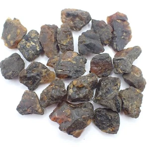 100 grams/ 500 carats Burmese Amber Burmite Natural Rough Lot Mineral Collection - Picture 1 of 9