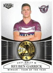 2022 Nrl Elite Dally M (DM03) Reuben GARRICK Sea Eagles - Picture 1 of 1