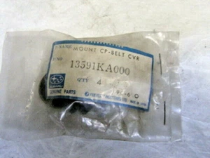 Cubierta de cinturón completa de montaje Subaru 13591KA000 - Paquete de 4 - Nuevo de Lote Antiguo - Imagen 1 de 4