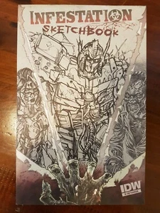 Infestation Sketchbook Comic Book RI Cover IDW 2011 - Picture 1 of 6