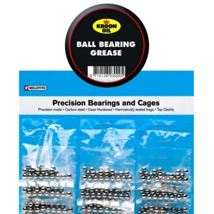 BILLES DE PRECISION GRADE 1000 ROULEMENT VELO QUALITE WELDITE GRAISSE KROON OIL