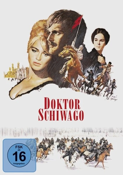 DOKTOR SCHIWAGO - OMAR SHARIF,JULIE CHRISTIE,GERALDINE CHAPLIN  3 DVD NEW - Image 1 of 1