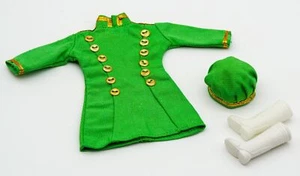 Vtg Maddie Barbie MOD Green Marching Band Majorette Outfit Shillman 1970's VHTF! - Picture 1 of 13