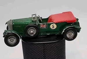 VINTAGE MATCHBOX LESNEY #5 1929 4 1/2 LITRE BENTLEY MODELS OF YESTERYEAR GREEN - Picture 1 of 5