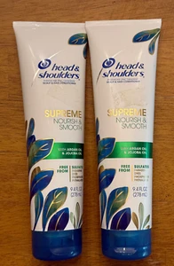 2 Head & Shoulders SUPREME Nourish & Smooth. w/ Argan Oil - 9.4oz - You get Two! - Picture 1 of 2