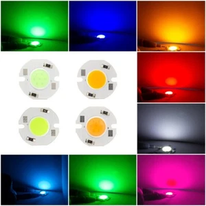 10pcs LED Chip COB Integrated Smart IC DIY Ice Blue White Warm Red Green 12V-24V - Picture 1 of 19
