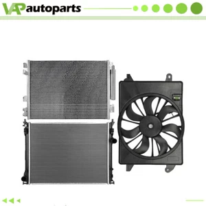Cooling Fan and Radiator Assembly For 2011 12 13-2019 Chrysler 300 Dodge Charger - Picture 1 of 16