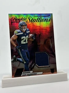 2023 PANINI ZENITH ZACH CHARBONNET #RS-ZCT ROOKIE STALLIONS PATCH SEAHAWKS RC - Picture 1 of 2