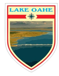 Lake Oahe Sticker Decal R7047 - Picture 1 of 1