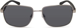 Timberland TBA9263 08D Gunmetal Polarized Metal Sunglasses 58-16-140 - Picture 1 of 3