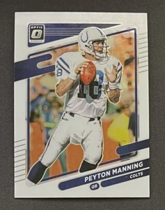 Tarjeta base 2022 Panini Donruss Optic Peyton Manning #113 Indianapolis Colts - Imagen 1 de 2