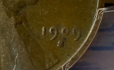 1909 S SAN FRANCISCO RARE SEMI KEY DATE LINCOLN WHEAT PENNY CENT GRADED PCGS F15 - Image 1 of 4