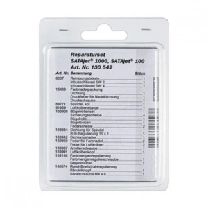 SATA 130542 Repair Kit, Use With: SATA 1000B, 100B, 1000K Spray Guns - Picture 1 of 1