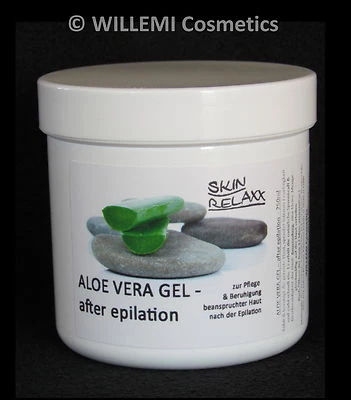 WILLEMI - ALOE VERA GEL after epilation - m.Zuckerpaste