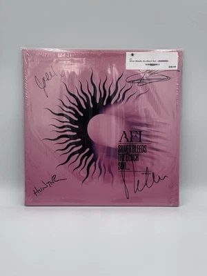 AFI Silver Bleeds the Black Sun Indie Exclusive Vinyl Signed White/violet 4000 - Image 1 of 2