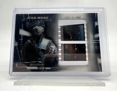  Film Cel Relic Star Wars ROTJ Leia Boushh Disguise Masterwork 2019 Card FC-LB6 - Image 1 of 4