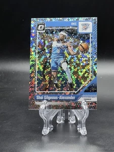 2024 Donruss Optic Shai Gilgeous-Alexander #127 Fast Break Disco Prizm Thunder - Bild 1 von 2