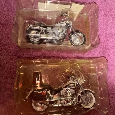 ЛОТ ТОВАРОВ HARLEY DAVIDSON 2001 FXDL DYNA LOW RIDER 1993 FLSTNHERITAGE РЕПЛИКА 1:18 - Изображение 1 из 4