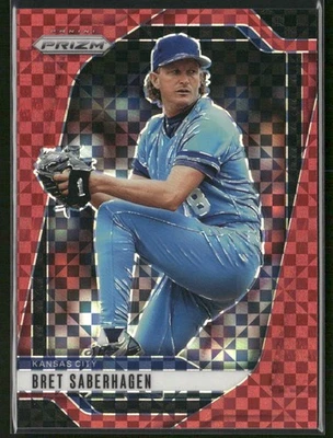 Panini Prizm 2025 - Bret Saberhagen #124 Red Power Prizm/99 Foto 1 de 2
