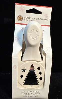 NEW Martha Stewart Holidays “Christmas Tree” Craft Punch Scrapbook - Free Ship - Image 1 of 4