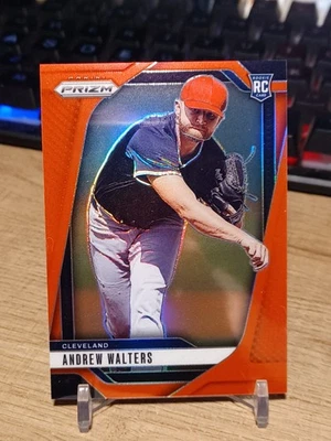 2025 Panini Prizm Andrew Walters RC Red Refractor /299 #71 Cleveland - Image 1 of 3