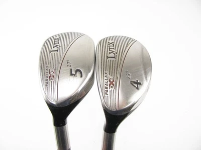 Juego de 2 híbridos Lynx Parallax HXI 4h 23* y 5h 27* para mano izquierda con regulación de grafito Foto 1 de 4