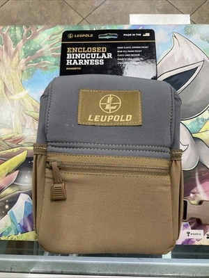 LEUPOLD Enclosed Magnetic Tan/Gray Binocular Harness (185628) - Image 1 of 2