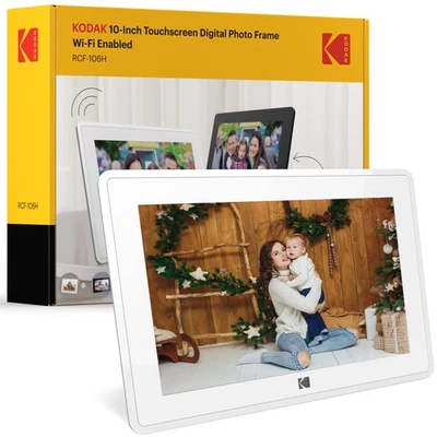 Kodak 10.1 Inch WiFi Digital Picture Frame Touch Screen HD Photo Display - Image 1 of 4