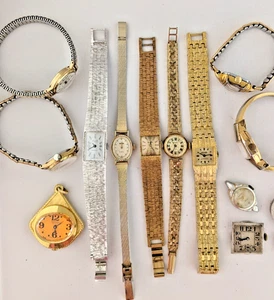 Job Lot Vintage Ladies Watches – Sekonda, Avia, Drimex, Cardinal, Spares Repairs - Picture 1 of 10