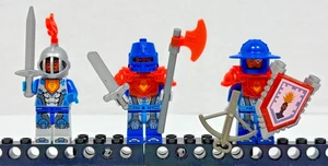 (853676) LEGO NEXO KNIGHTS: Juego de accesorios Blister Pack 3 minifiguras completas - Imagen 1 de 2