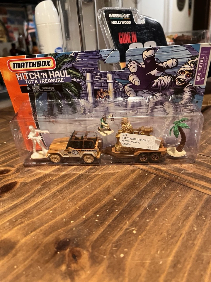 2005 Matchbox Hitch N Haul "Tuts Treasure" Vehicle Adventure Set Egyptian NEW - Image 1 of 2