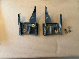 Rear Plastic Bumper Guide Bracket (Pair) BMW E30 318I 325i 318is 325is - Picture 1 of 16