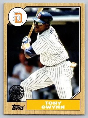 Tony Gwynn-2022 Topps 35th Anniversary 1987 Topps #T89-57 Padres - Image 1 of 2