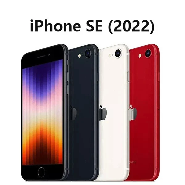 APPLE IPHONE SE 2022 RICONDIZIONATO 128GB ECCELLENTE BIANCO NERO ROSSO - Immagine 1 di 1